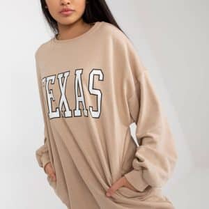 Bluza Damska Model EM-BL-U719.82P Beige - Ex Moda