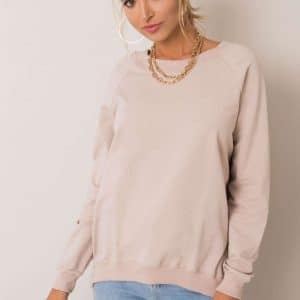 Bluza Damska Model RV-BL-5850.11X Beige - Rue Paris