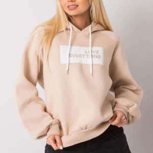 Bluza Damska Model EM-BL-651/2.41X Beige - Ex Moda