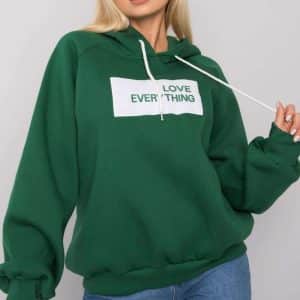 Bluza Damska Model EM-BL-651/2.41X Dark Green - Ex Moda