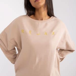 Bluza Damska Model EM-BL-U536/2.00 Beige - Ex Moda