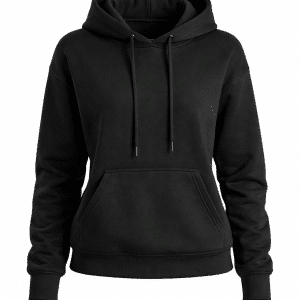 Piopaleha Bluza damska do nadruku Czarna StreetSoft