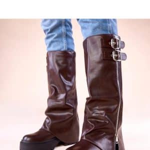 Kozaki Model Ridica E8668 Brown - Solea