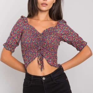 Bluzka Model RO-BZ-2516-8.28 Dark Blue - Rue Paris