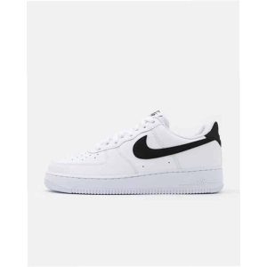 Nike Air Force 1 ’07 White Black – Baskets blanches en cuir avec amorti Nike Air CT2302-100