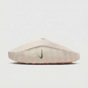 Nike Mind 001 Light Bone Hyper Crimson – Mules beige pré-activité avec 22 modules HQ4307-002