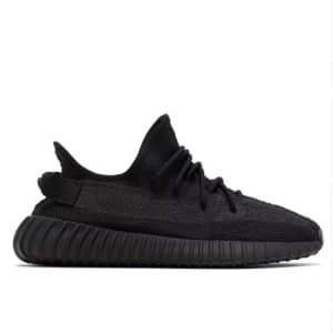 adidas Yeezy Boost 350 V2 Onyx – Schwarze Unisex-Sneaker aus Primeknit mit Boost HQ4540