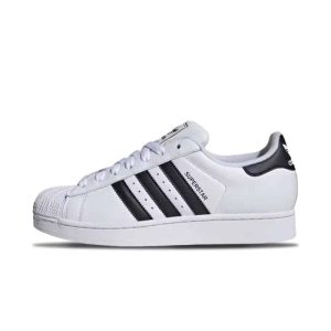 adidas Superstar II Cloud White Core Black – Baskets en cuir avec Shell Toe IH8659