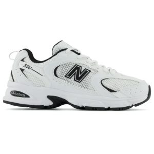 New Balance 530 Munsell White – Baskets rétro blanches en mesh avec amorti ABZORB MR530EWB