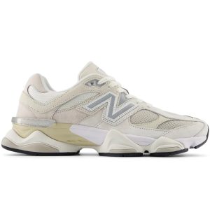 New Balance 9060 Sea Salt Moonbeam – Baskets beige en daim et mesh avec ABZORB SBS U9060WHT